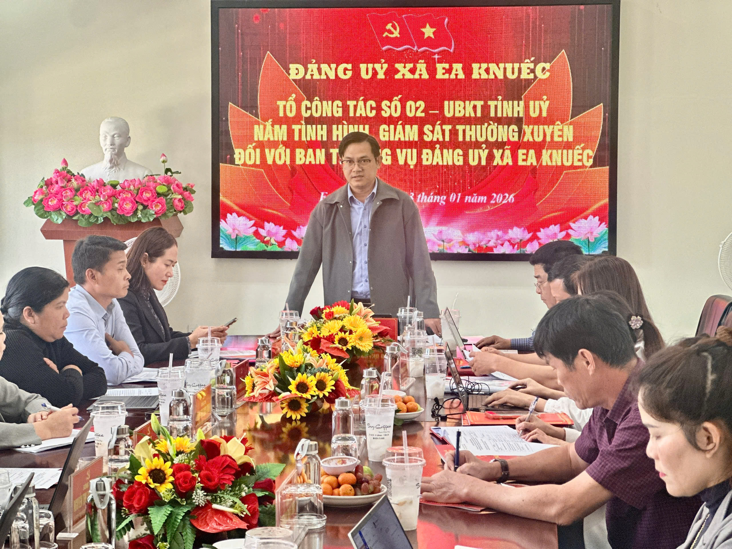 TĂNG CƯỜNG CÔNG TÁC GIÁM SÁT THƯỜNG XUYÊN  VIỆC LÃNH ĐẠO, CHỈ ĐẠO VÀ TỔ CHỨC VẬN HÀNH CHÍNH QUYỀN ĐỊA PHƯƠNG 02 CẤP