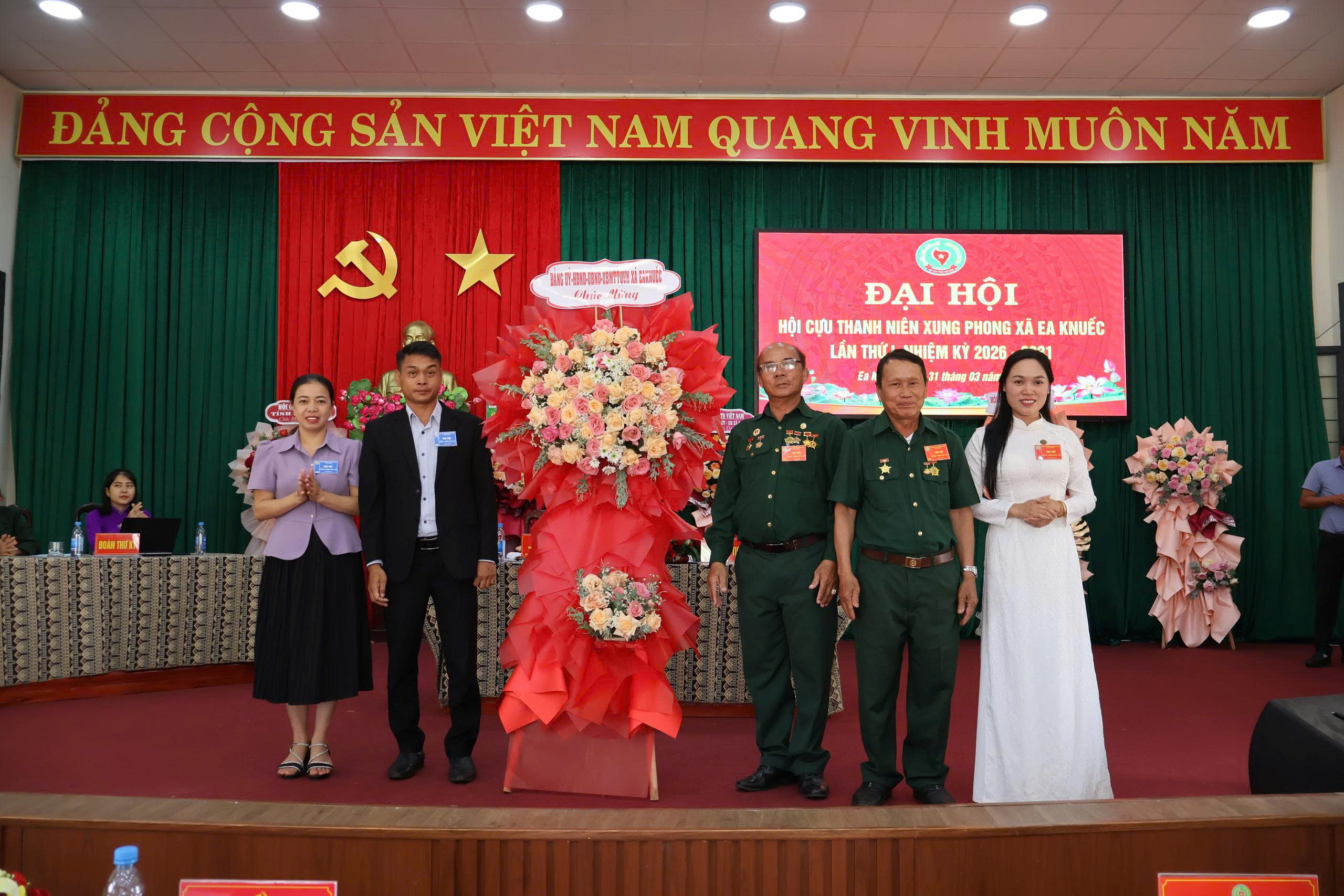 Hội Cựu thanh niên xung phong: xã Ea Knuếc “Đoàn kết — Đổi mới - Gương mẫu, Trách nhiệm