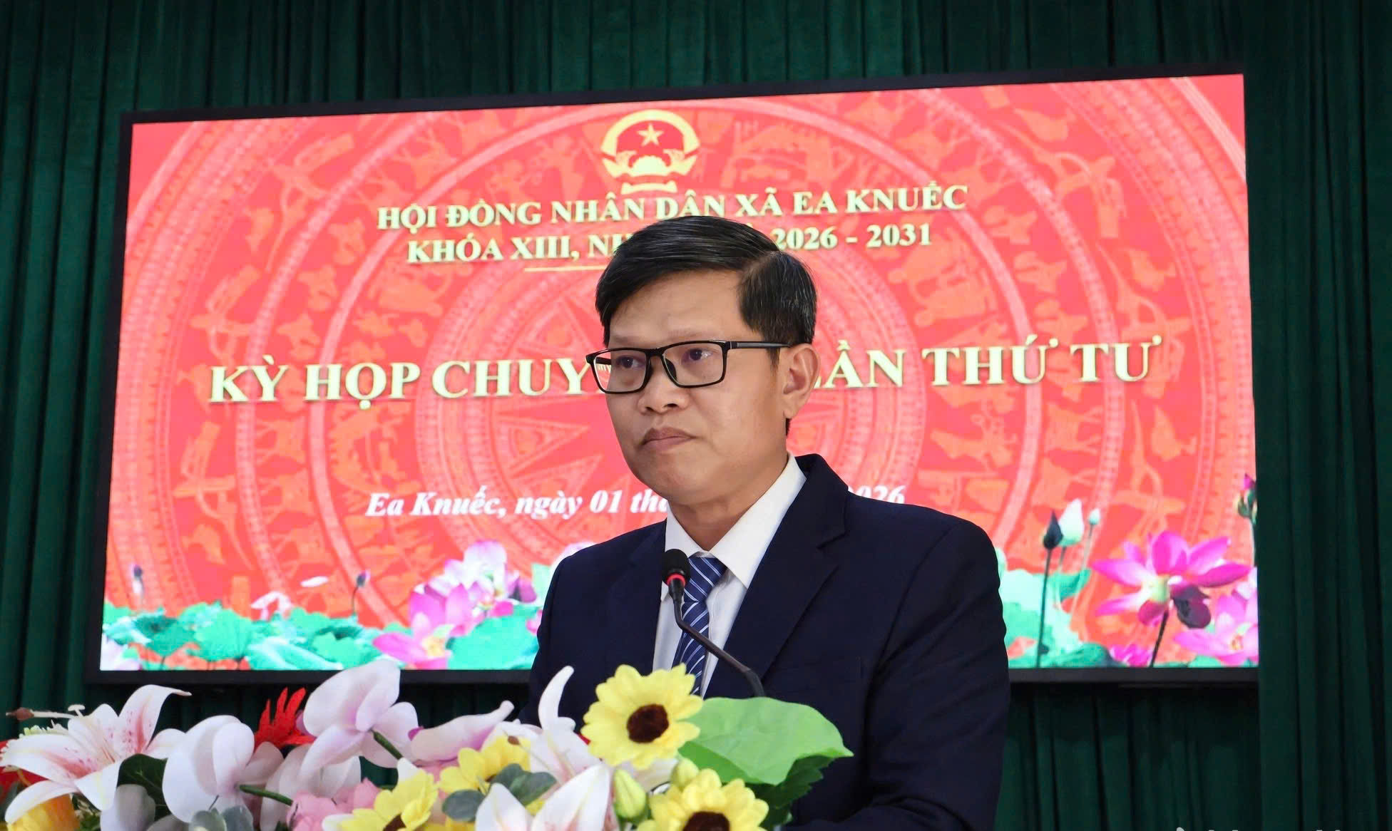 HĐND xã Ea Knuếc tổ chức kỳ họp chuyên đề lần thứ Tư, HĐND xã khóa XIII, nhiệm kỳ 2026 – 2031
