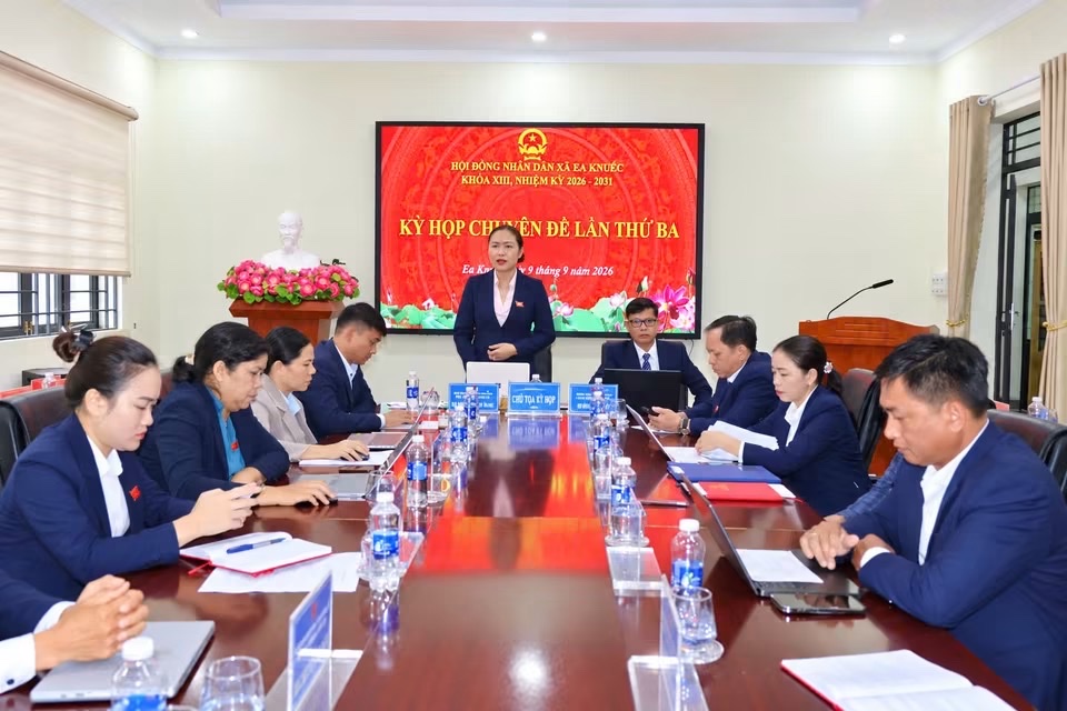 HĐND xã Ea Knuếc tổ chức Kỳ họp chuyên đề lần thứ ba, thông qua nhiều nội dung quan trọng